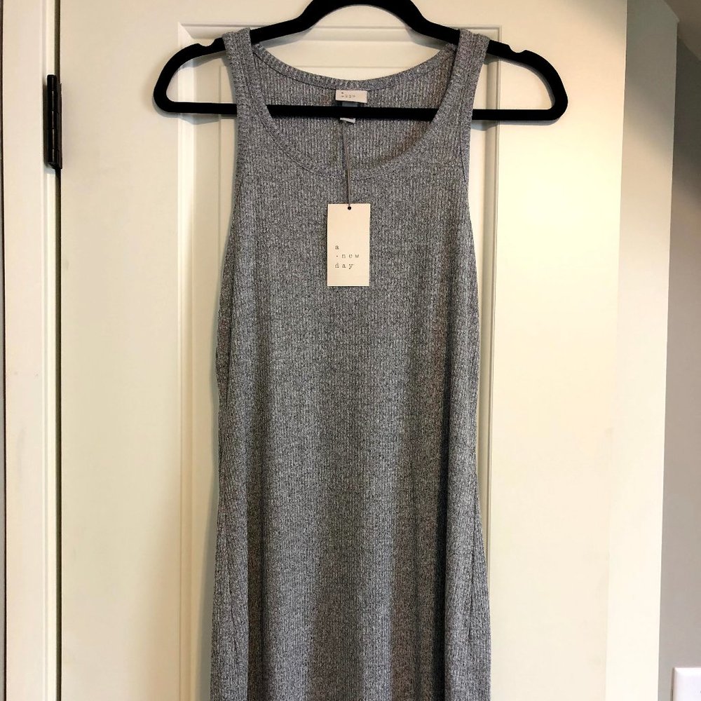 Grey Knit Dress